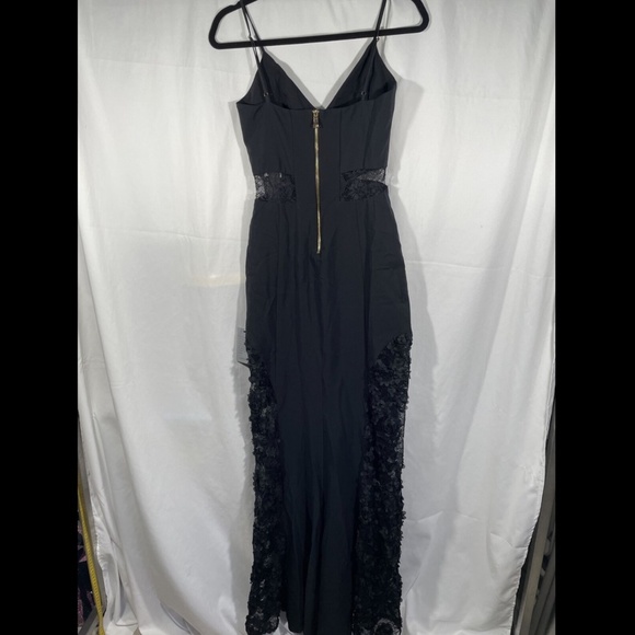 NWD Maria Blanca‎ Nero [SZ 4 ] Shannon Lace Inset Gown Black - Picture 8 of 12